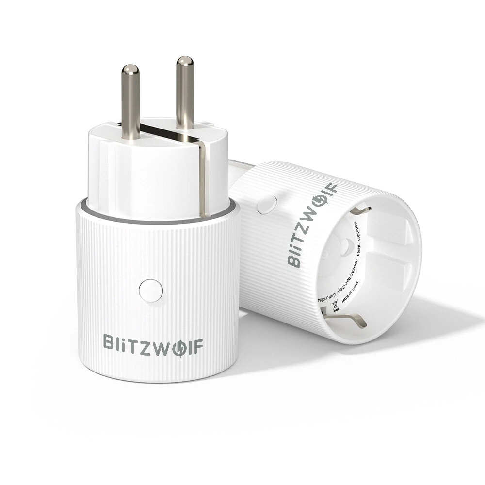 BlitzWolf BW-SHP16: Έξυπνη Πρίζα 3500W με RGB Φωτισμό & Έλεγχο Ενέργειας - Μόνο 10,00€ στο Banggood