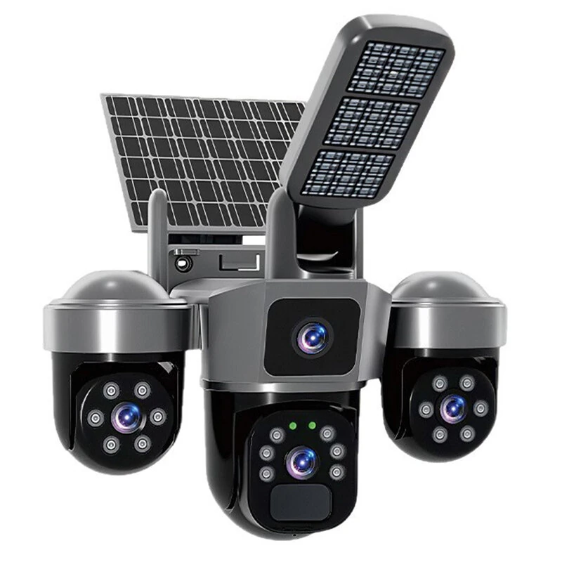 V380 6MP Ηλιακή Εξωτερική WiFi Κάμερα 2K με Auto Tracking και Σειρήνα στα 58,20€ από το Banggood