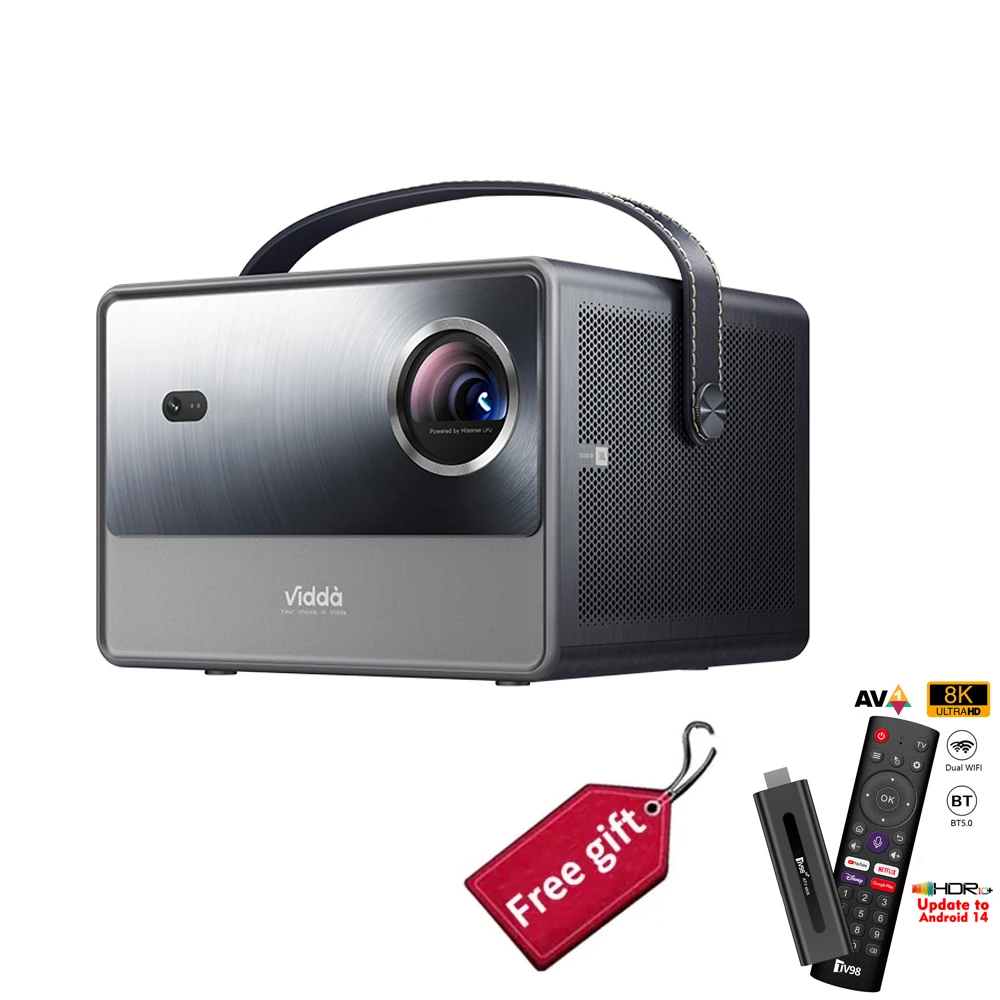 Φορητός Προβολέας Laser Vidda C1Air RGB 1080P 1000 ANSI Lumens με JBL Ηχεία στα 779,50€ από το Banggood