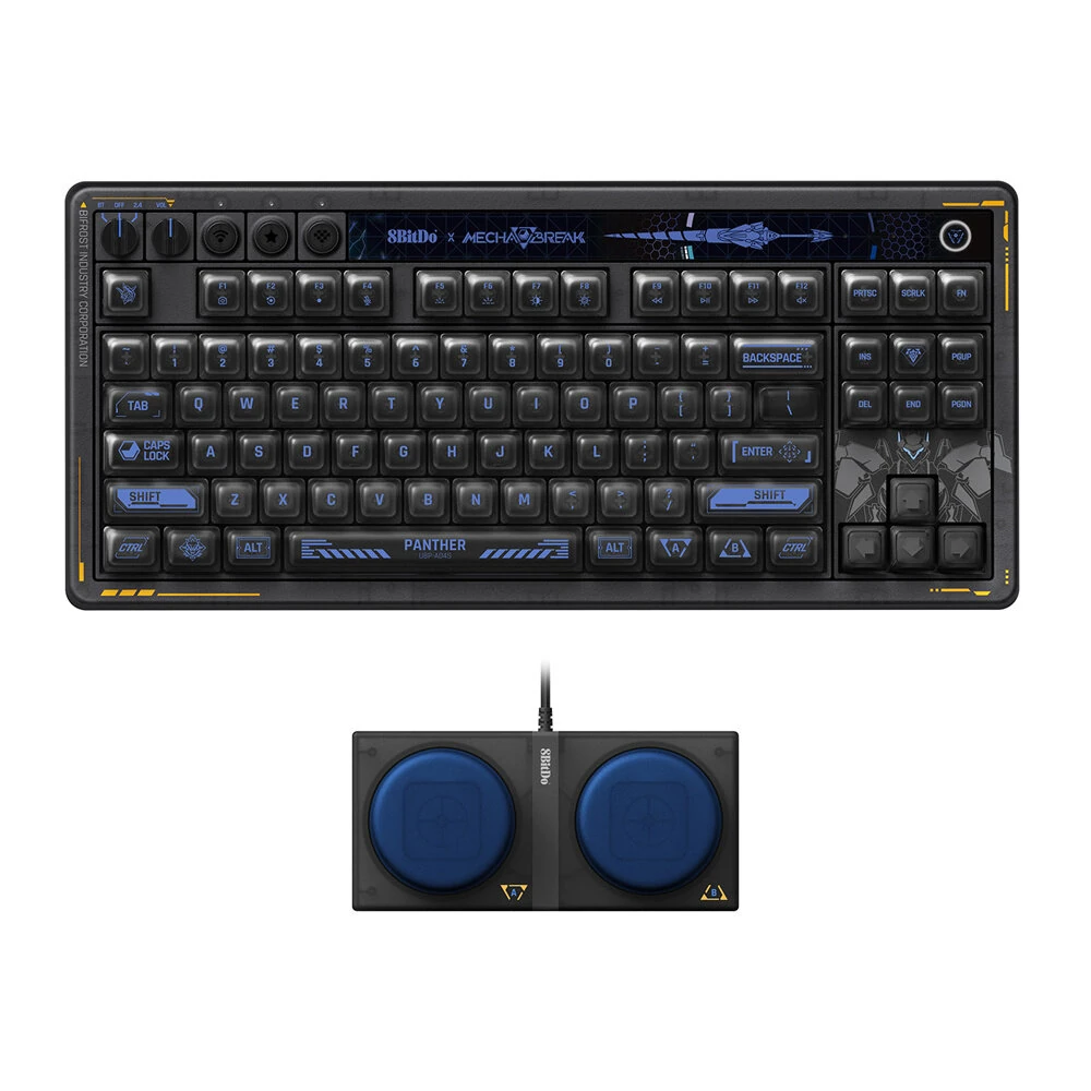 8Bitdo Retro 87 Mecha Break Panther: Το απόλυτο ρετρό μηχανικό πληκτρολόγιο με 70,10€ από το Banggood