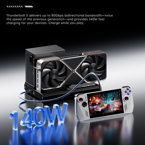 AOOSTAR EG02 eGPU Dock με Oculink (PCIe 4.0 x4) & 2x Thunderbolt 5, υποστήριξη ATX/SFX PSU στα 239€ από Geekbuying!