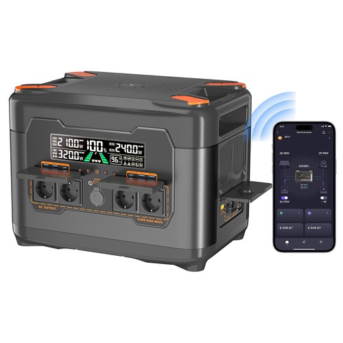 NEWSMY S2400 3000W Portable Power Station: Αδιάλειπτη ισχύς για σπίτι & εκδρομές, στα 759€ στο Geekbuying!