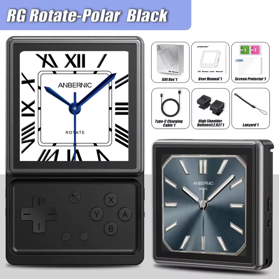 Anbernic RG Rotate Retro Handheld Game Console Android 12 T618: Απόκτησέ τη με 94,70€ στο AliExpress!
