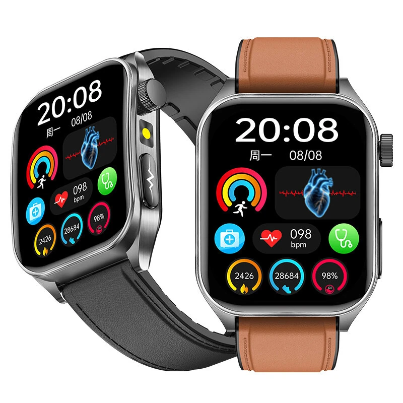 Smart Watch E810: 1.952" AMOLED, ECG, Laser & Πλήρης Έλεγχος Υγείας με 26,30€ από το Banggood