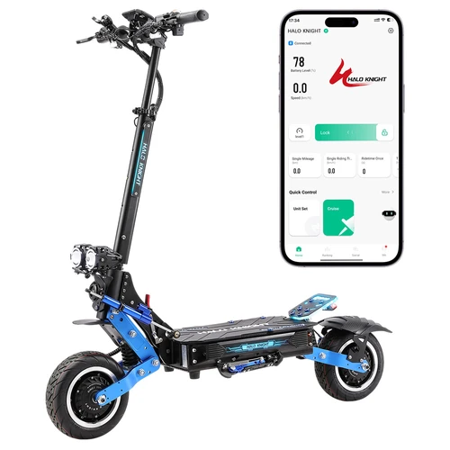 Halo Knight T108 Pro Electric Scooter (6000W, 60V, 95km/h) στα 1.479,00€ από το Geekbuying