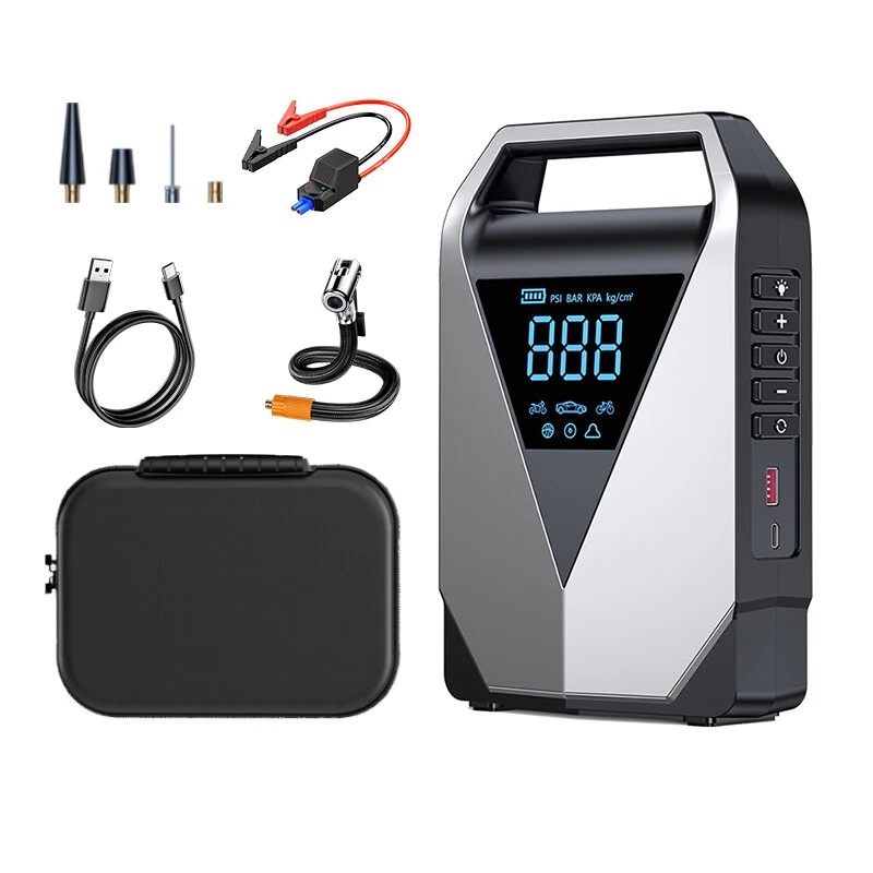 TUERBB 4-σε-1 Jump Starter 4500A & Κομπρεσέρ Αέρα για το αυτοκίνητο μόνο με 45,90€ από το Banggood
