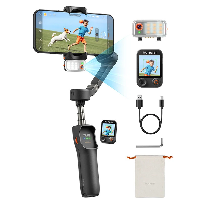 Hohem iSteady V3 Ultra Gimbal με AI Tracking και αποσπώμενο τηλεχειριστήριο στα 145,50€ από το Banggood!