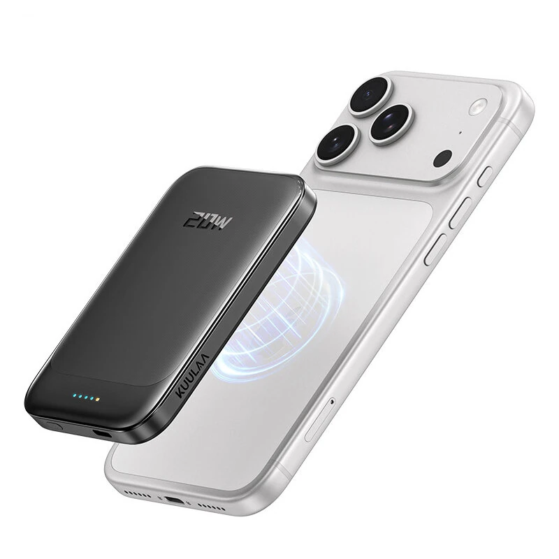 KUULAA YC621 15W 5000mAh Μαγνητικό Ασύρματο Power Bank για iPhone και Android! Με 24,18€ από Banggood!