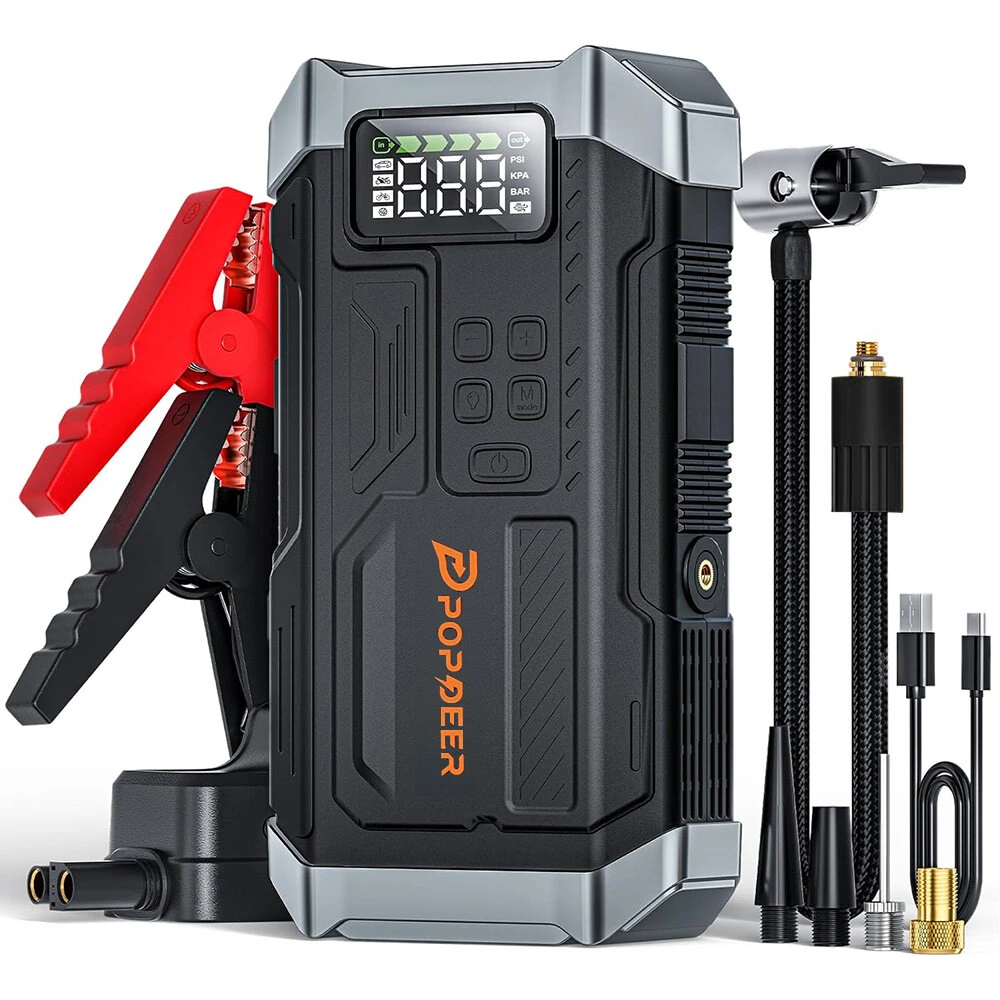 POPDEER PD JA3 5000A: 4 σε 1 Jump Starter και Τρόμπα 150PSI με 48,80€ από το Banggood!
