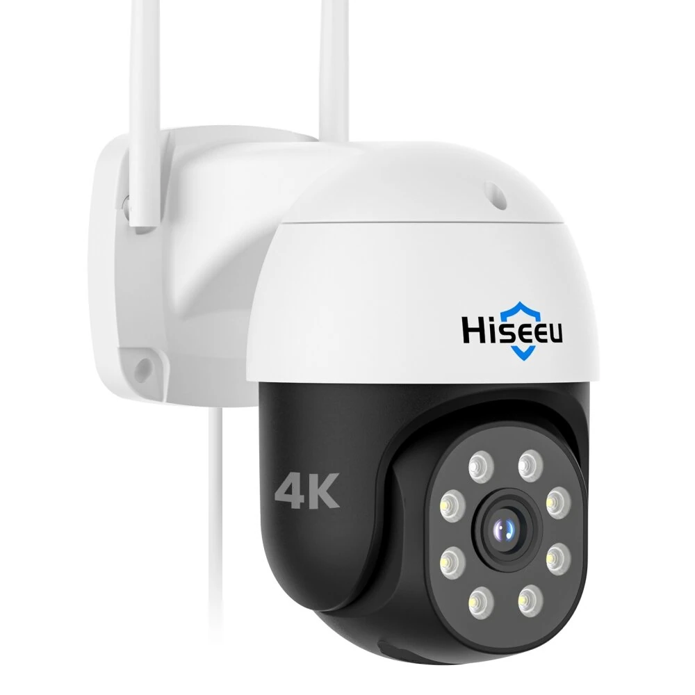 Hiseeu WHD308B 4K 8MP PTZ Κάμερα Ασφαλείας με Νυχτερινή Όραση & Συναγερμό, Αδιάβροχη IP66, Wi-Fi Dual Band, με 49,99€ από Banggood!