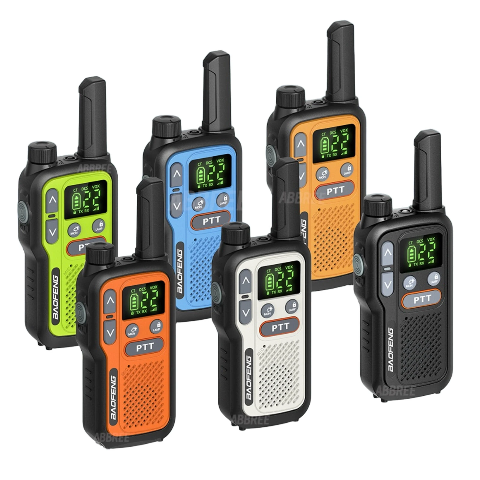 Σετ 2 Baofeng BF T18 Mini Walkie Talkie PMR446 με φόρτιση Type-C στα 16,10€ από το Banggood