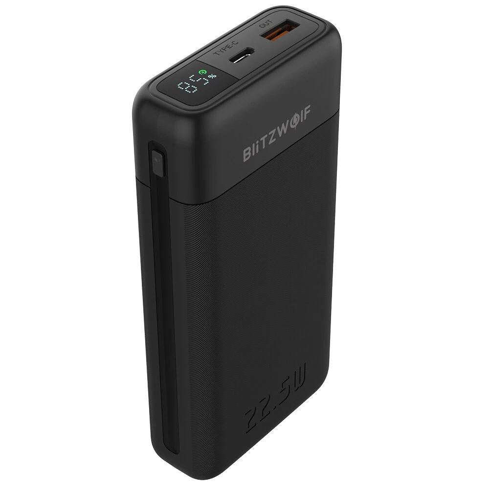 Blitzwolf BW-P22 20000mAh Power Bank: 22.5W με οθόνη LED, μόνο 15,20€ στο Banggood!