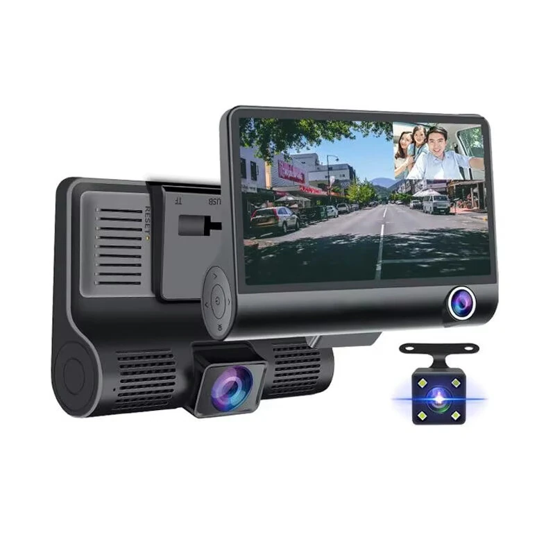 Κάμερα Αυτοκινήτου 3 καναλιών 4" Full HD 1080P με Νυχτερινή Όραση & G Sensor στα 17,59€ από το Banggood!