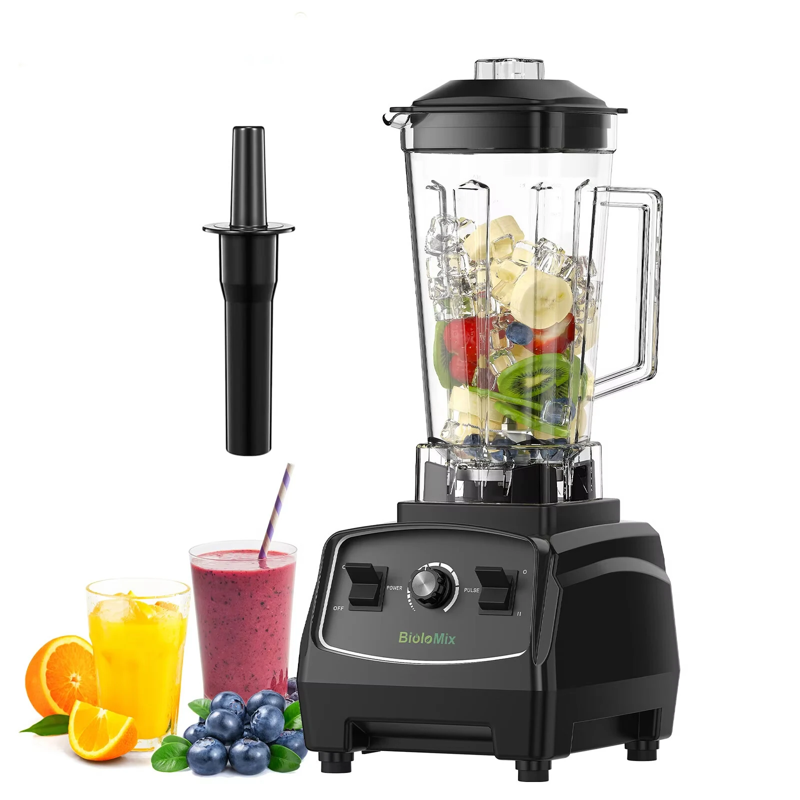 BioloMix G5200 High Power Blender: Ισχυρό Μπλέντερ 2L για Smoothies & Σούπες μόνο με 64,30€ στο Banggood!
