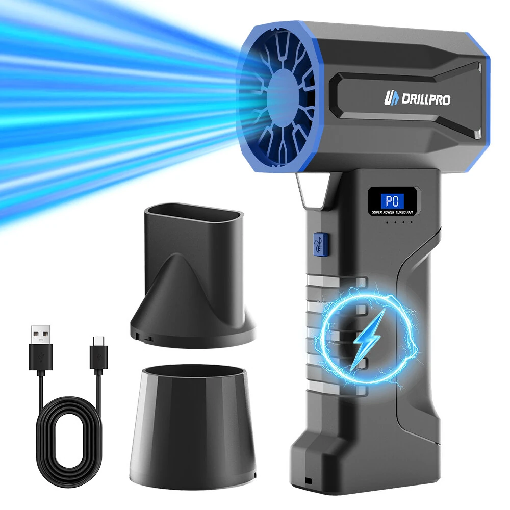 Απόκτησε τον Drillpro V8 Turbo Fan 60.000 RPM! Ασύρματος Φυσητήρας για PC, αυτοκίνητο & φύλλα, μόνο 47,99€ στο Banggood!