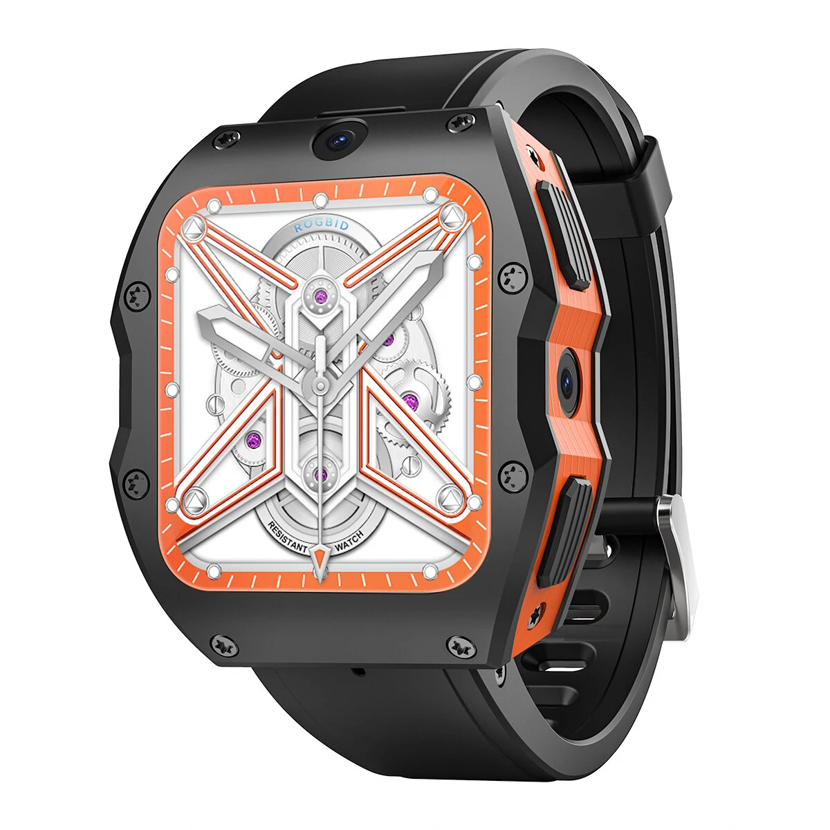 Rogbid Model X: 4G LTE Smartwatch με 128GB μνήμη, διπλή κάμερα και Face Unlock στα 130,30€ από το Banggood!