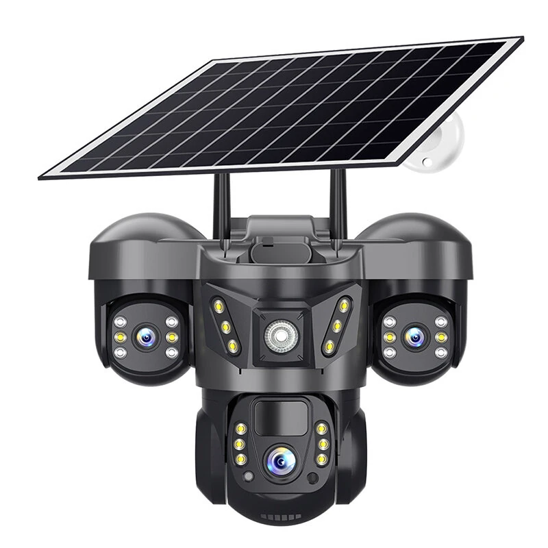 V380 4G Solar Κάμερα Ασφαλείας PTZ 1080P με Τριπλό Φακό & Νυχτερινή Όραση στα 51,00€ από Banggood!