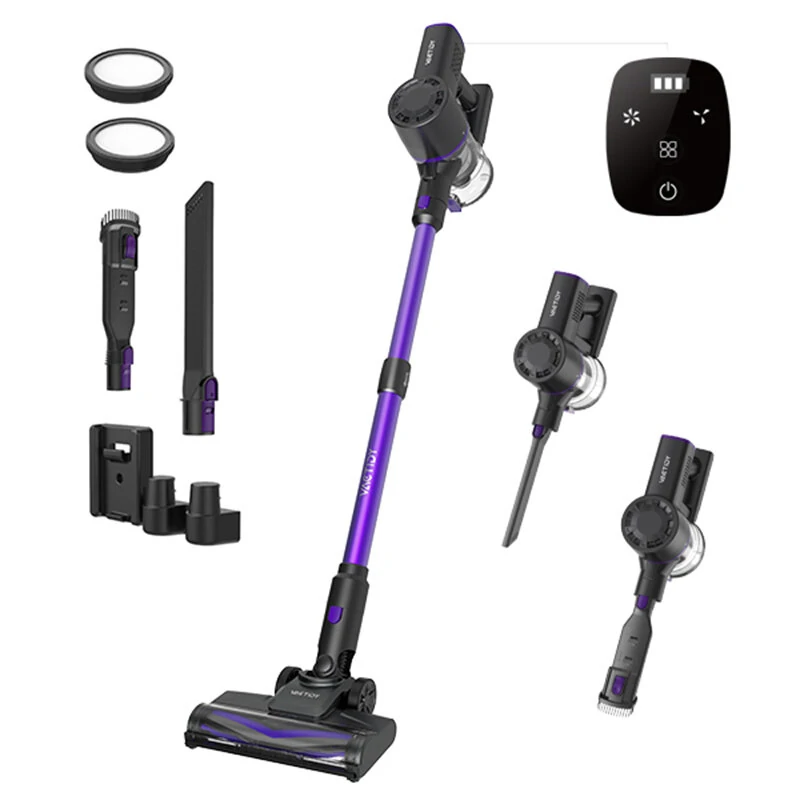 Vactidy V8 Pro Cordless Vacuum Cleaner 25kPa με LED Οθόνη - Μόνο 75,60€ από το Banggood
