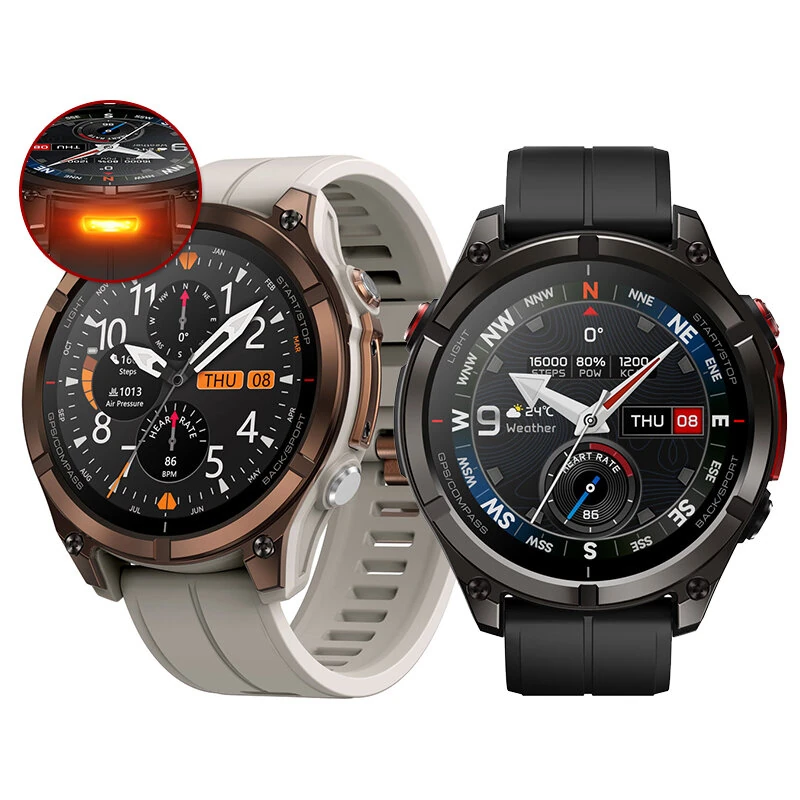 Zeblaze Stratos 4 Pro: Smartwatch με GPS, AMOLED και 60 ημέρες μπαταρία, μόλις 62,70€ στο Banggood!