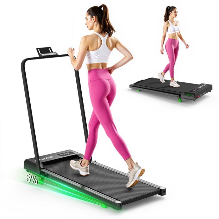 Akluer H03 Walking Pad Treadmill με κλίση: Η απόλυτη λύση για γυμναστική κάτω από γραφείο! Τώρα 142€ στο GShopper!