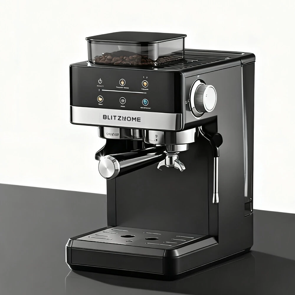BlitzHome CM5520: Μηχανή Espresso 20Bar με Μύλο & Οθόνη Αφής στα 135,00€ από το Banggood