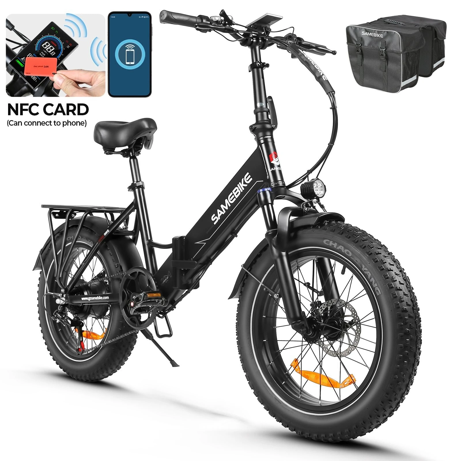 SAMEBIKE LOTDM200 II: Ισχυρό Αναδιπλούμενο Ηλεκτρικό Ποδήλατο 750W στα 797,50€ από το Banggood