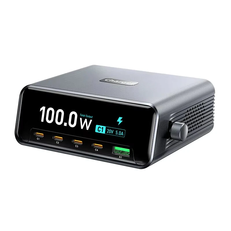 GaN Tech WLX 60D 265W 5-Port USB PD Φορτιστής με Έξυπνη Οθόνη & Γρήγορη Φόρτιση στα 25,56€ από Banggood!