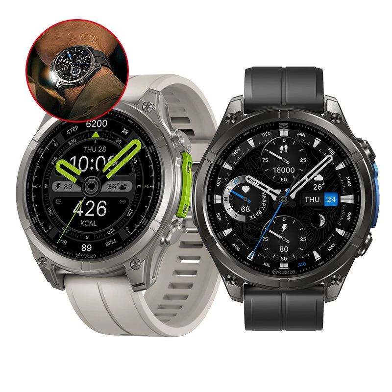 Zeblaze Vibe 8: Smartwatch με AMOLED οθόνη, φακό LED και μπαταρία 60 ημερών στα 24,30€ από το Banggood!