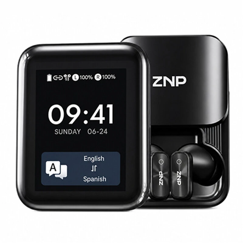 ZNP N07 AI Translation Headset: Ασύρματα με Οθόνη Αφής, Ακύρωση Θορύβου & 40H Αυτονομία στα 22,75€ από Banggood!