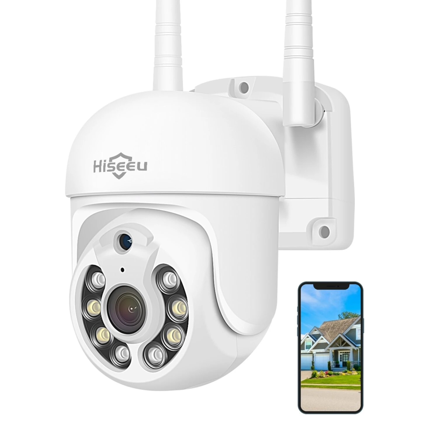 Hiseeu WHD205 5MP WiFi PTZ Κάμερα Ασφαλείας με Έγχρωμη Νυχτερινή Όραση μόνο 36,60€ στο Banggood