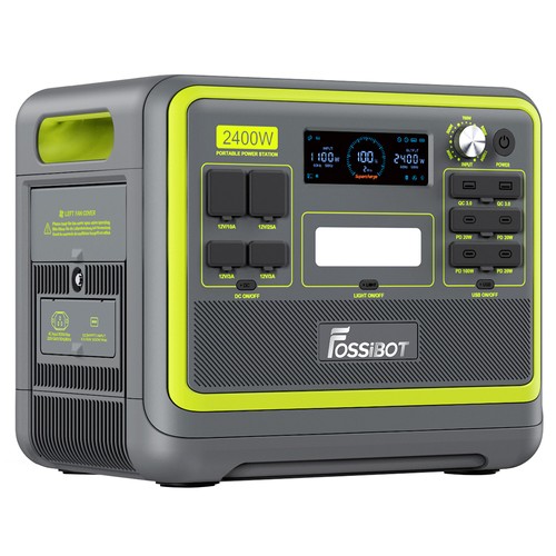 FOSSiBOT F2400 Power Station (2048Wh/2400W) - Ασυναγώνιστη τιμή 749€ στο Geekbuying!